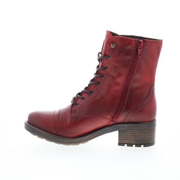 Miz Mooz Womens Calla Red Boots (NWT) - Picture 5 of 7